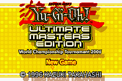 Yu-Gi-Oh! - Ultimate Masters - World Championship Tournament 2006: Title